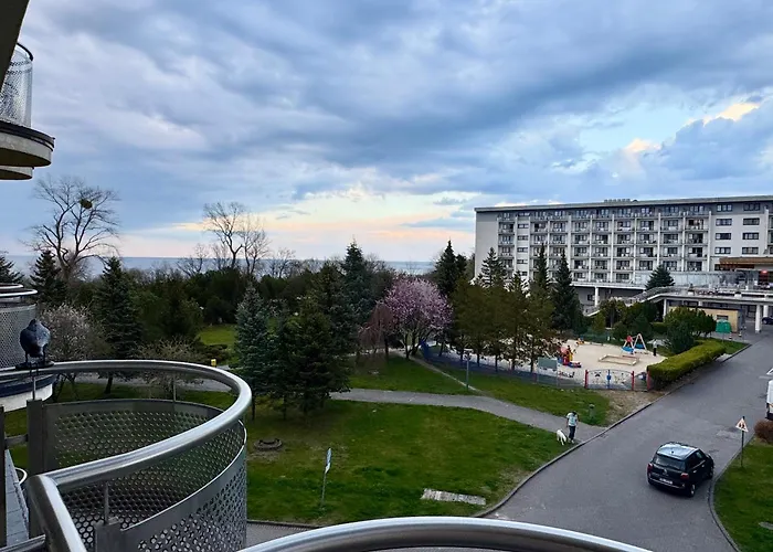 Arka-Luksusowy Apartament , Z Widokiem Na Morze 公寓 科沃布热格